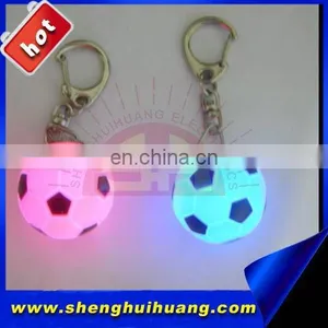 Football Match Gifts LED Flashing Ball Light up Keychain thumbnail-1