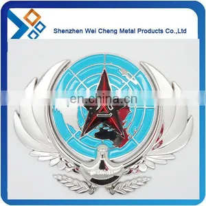 Custom Metal Embossed Logo Nameplate With Company Logo thumbnail-1
