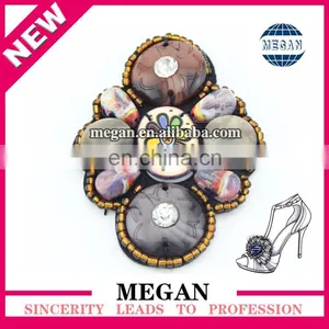 Wholesale Fashion High Quality Decorative Shoe Clip Flowers thumbnail-1