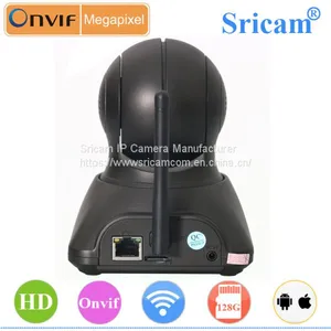 Sricam SP006 P2P H.264 1.0megapixel Plug and Play Network Camera SD Card Whistle Alarm P2p Wireless ip Camera thumbnail-1