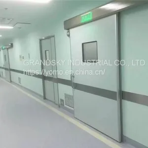 Operating Room Automatic Hermetic Sliding Door For Hospital Door thumbnail-1