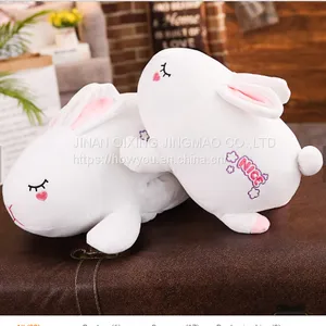 China Manufacture Cute Decoration Moe 2019 Trend Plush Backpack Rabbit thumbnail-5
