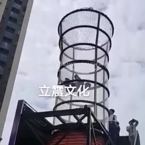 High End Vertical Wind Tunnel Rental Entertainment Space Wind Tunnel Real Experience Aerial Flying Equipment thumbnail-1