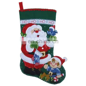 Wall Hanging Decoration DIY FeltChristmas Stocking thumbnail-2