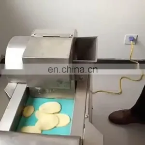 Automatic Potato Cutter Machine/ Electric Potato Cut Slices Machine thumbnail-1