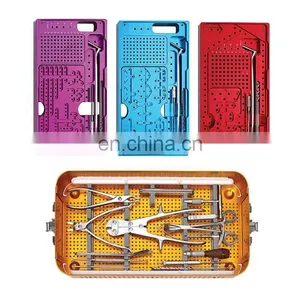 CE & ISO Certificated Mirco Plate Instrument Set and Mini Fragment Instrument Set Orthopedic Surgery Surgical Instruments thumbnail-2