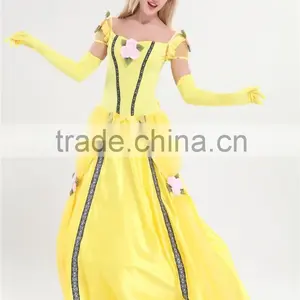 2016 Wholesale Sexy Fancy Women's Sexy Belle Costume thumbnail-5