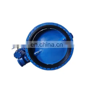BS JIS ASMI Double Flange Butterfly Valve thumbnail-6