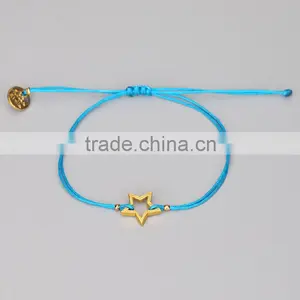 Simple Elephant Charm Rope Bracelet, Elephant Charm Friendship Bracelet thumbnail-4