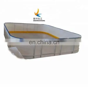Hockey Dasher Board Frame With a Plastic Handraila Baffle Plate, Ice Hockey Coaching Board, Mini Hockey Boards for Sale thumbnail-6