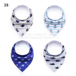 Saliva Towel Baby Bib Triangle Towel Mother and Baby Products thumbnail-4