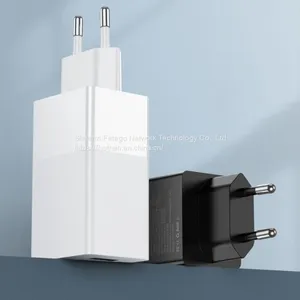 65w GaN Charger 2 Ports Type A Type C for Mobile Phone, Laptop, Tablet Computer thumbnail-1