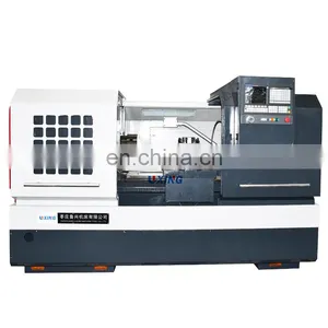 High Precision Flat Bed Automatic Turning Center Parallel Torno GSK Siemens Fanuc Control Cnc Lathe Machine Horizontal CAK6140 thumbnail-1