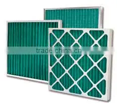 Central Air Conditioning Ahu Pleated Air Filter Pre Panel Pleated Replacement Air Ahu Filter thumbnail-4
