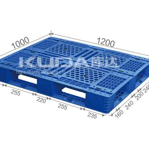Warehouse Anti-static of China Manufacturer 1210H WGTZ PLASTIC PALLET thumbnail-1