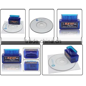 Car Factory Professional Diagnostic Tool Elm327 Bluetooth OBDII OBD2 Car Auto Code Scanner, Auto Tracking, Code Reader Scanner thumbnail-1