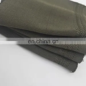 Top Standard Garment Accessories Polyester Knit Rib Customized Jacquard Rib Knitted thumbnail-4