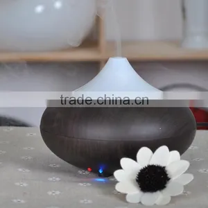 Ultrasonic Aroma Essential Oil Diffuser Dark Wood Grain thumbnail-6