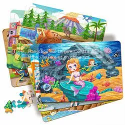 Animal Wooden Puzzle Game Toy for Kids thumbnail-1