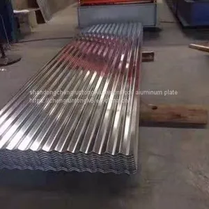 Chengruntong Aluminum 850 Color Coated Aluminum Tile 750 Alloy Aluminum Corrugated Plate 900 Corrugated Plate Fire Resistant Roof With Processing Custom Thickness Models Complete thumbnail-5