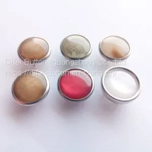 Pearl Prong Ring Snap Button thumbnail-1