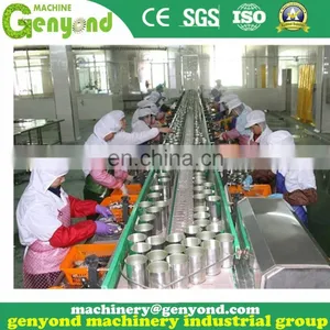 Factory Genyond Professional Canned Fish Production Line Sardine Processing Plant Tuna Fish Canning Sealing Machine thumbnail-2