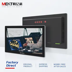 MEKTmingyike 1000Nits 15.6 Inch Capacitive Touch Screen Embedded Flat Panel LCD Monitor Widescreen Wall Mount Industrial Display 1080P thumbnail-1