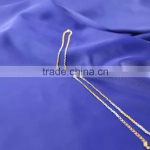 2015 Summer Popular Gold and Rhodium Plated Thin Chain Jewelry thumbnail-6