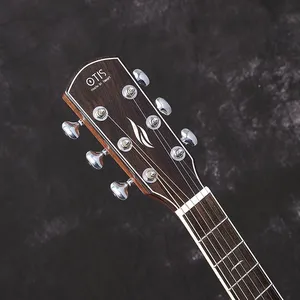 34inch Otis Spruce Solid Top Guitar Wholesaler Acoustic Guitar Supplier 340L Wood Guitar Manufacturer thumbnail-4