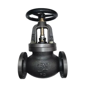 JIS F 7353 10k Marine Cast Iron Screw-Down Check Globe Valves Wafer Type Butterfly Valve thumbnail-3