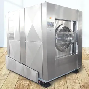 Factory Industrial Laundry Equipment Commercial Washer Dryer Washing Drying Machine for Garment Washing and Washing Plant thumbnail-4