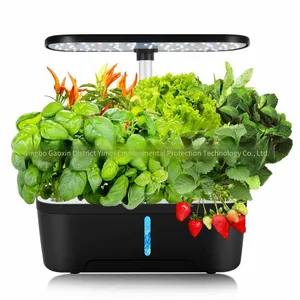 Intelligent Vegetable Planter, Hydroponic Vegetable Grow Light, Soilless Indoor Planter, Amazon Creative Intelligent Flower Pot thumbnail-1