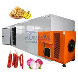 TAutomatic Heat Pump Dryer Fruit Chip 10000kg Dehydrator Machine Onion Sausage Onion Drying Machine EPC thumbnail-1