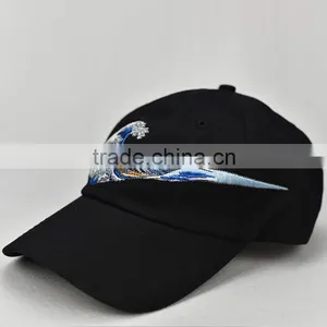 Custom Flat Embroidery Logo Baseball Cap thumbnail-4