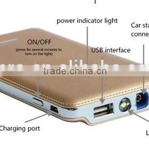 Emergency Car Jump Starter Power Bank Brand 10000mAh thumbnail-1