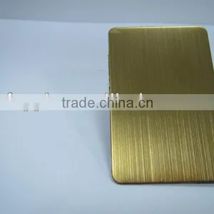 Titanium Gold HL Stainless Steel Sheet thumbnail-1