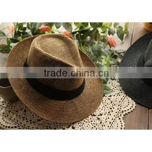 Popular Summer Shading Straw Hat Not Expensive Plain Wholesale Straw Cowboy Hats Sombrero Straw Hat Wholesale thumbnail-6