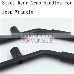 Factory With Low Price Stainless Steel Rear Grab Handles for Jeep Wrangler JK thumbnail-6