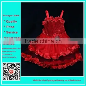 New Design Small Girl Kids Latin Dance Shirt for Cosplay Party thumbnail-1