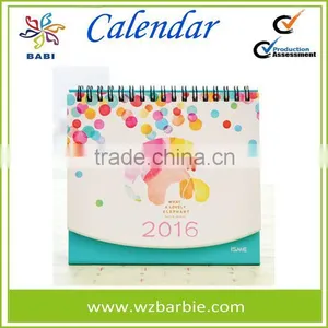 Unique Cute Elephant Spiral Desk Calendar thumbnail-3