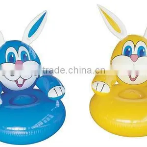 Inflatable Rabbit Sofa Chair/ Lovely Inflatable Rabbit Sofa for Kids thumbnail-1