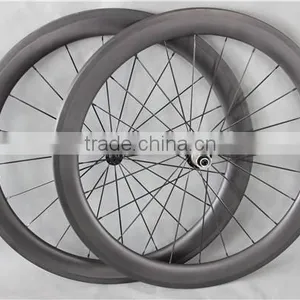 Carbon Tubular Wheelset China Carbon Wheels ICAN BIKES W56T thumbnail-1