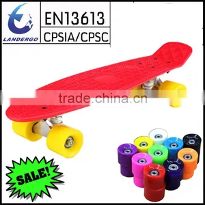 Pro Plastic Pastel Mini Cruiser Skateboard With EN13613, CPSIA, CPSC thumbnail-1