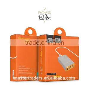 Original HOCO Universal Intelligent Balance ABS PC Material Quick Travel Charger Adapter With 5 USB MT-3587 thumbnail-6