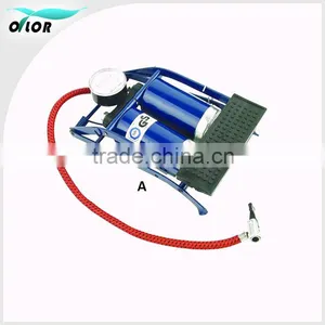 Autocare Double Barrels With Guage and Hose Foot Pumps thumbnail-1