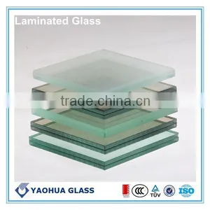 Floating Stairs Made of Laminated Glass From Price Window Glass Factory thumbnail-6
