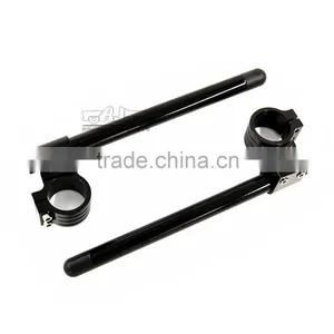 BJ-COHB-033B Performance CNC Billet Alloy 33mm Riser Motocross Clip On Handle Bar For Honda CM-400E thumbnail-2