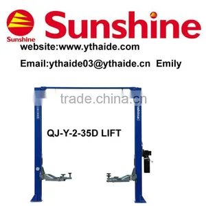 **QJ-Y-2-35D 2 Post Auto Lift thumbnail-1