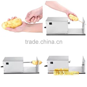 Electric Potato Slicer Vegetable Cutter French Fry Spiral Twister thumbnail-6