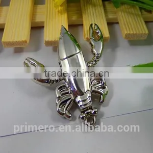 PRIMERO Metal Lobster Keychain Cheap Stainless Steel Key Chain Movable Hands and Foot Alloy Keychain With Lobster Claw Clasp thumbnail-6